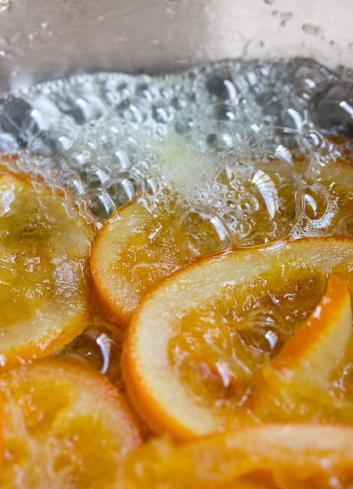 Cranberry Sauce with Candied Oranges