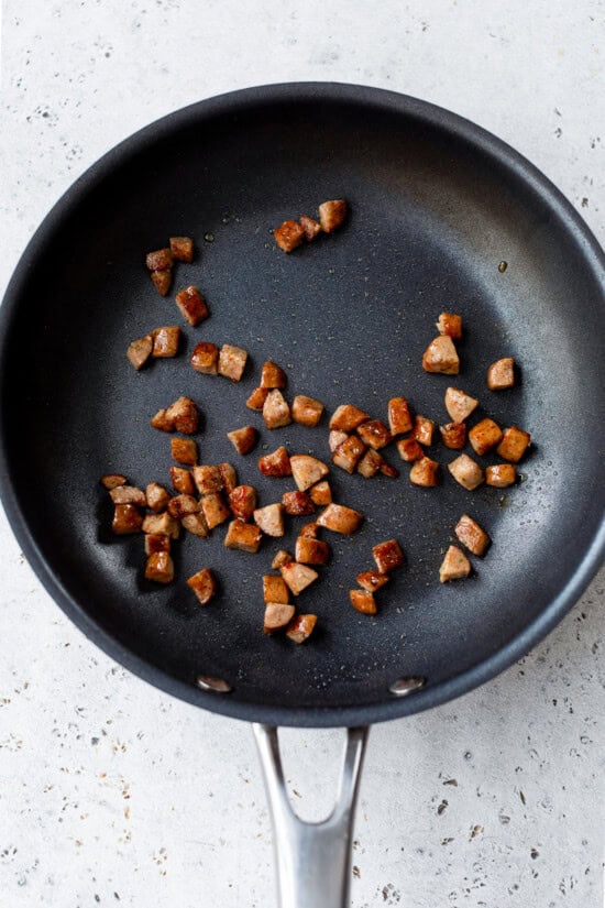 sausage in skillet