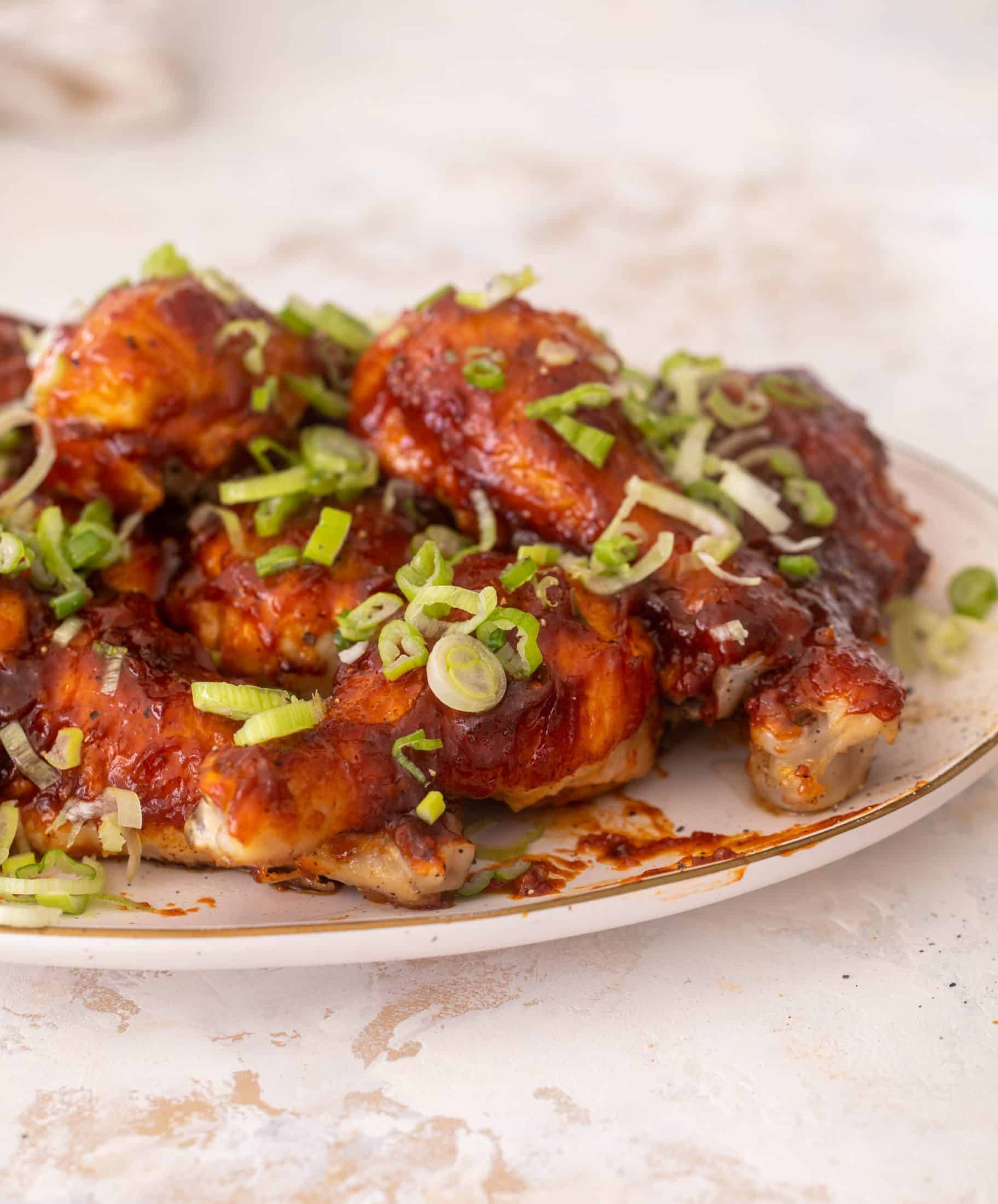 baked BBQ chicken drumsticks