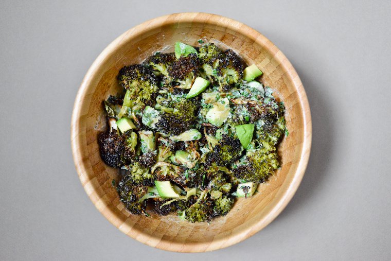 Charred Broccoli and Avocado Salad Recipe