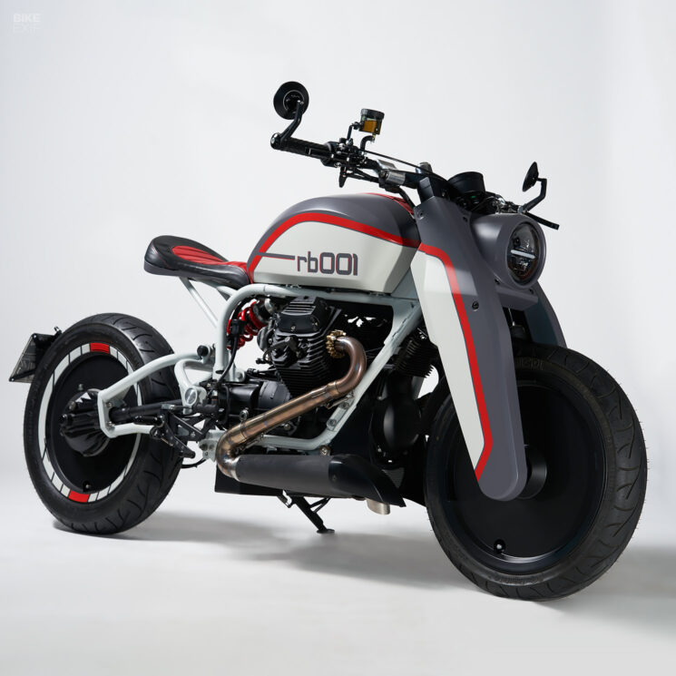 Custom Moto Guzzi Breva 750 by Rusty Brains, Milan