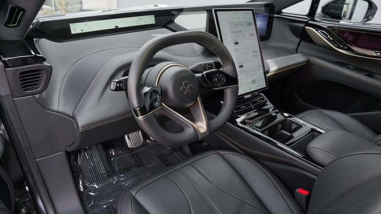2023 Faraday Future FF 91 2.0 Futurist Alliance interior cabin