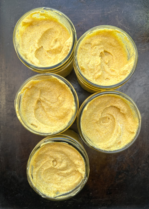 Creamy Ginger Pumpkin Mousse made with pumpkin, warm spices, fresh ginger, and homemade whipped cream. An easy, egg-free fall dessert perfect for Thanksgiving.