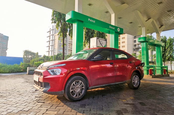 Citroen Basalt X mileage test Citroen Basalt X mileage test